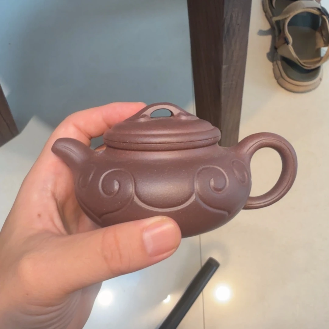 茶壶紫砂微瑕的壶