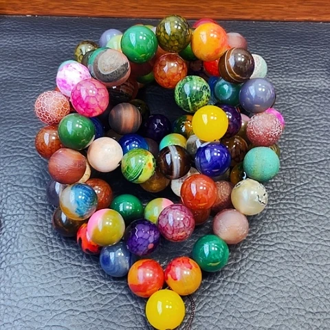 玛瑙/玉髓手链未镶嵌多宝20