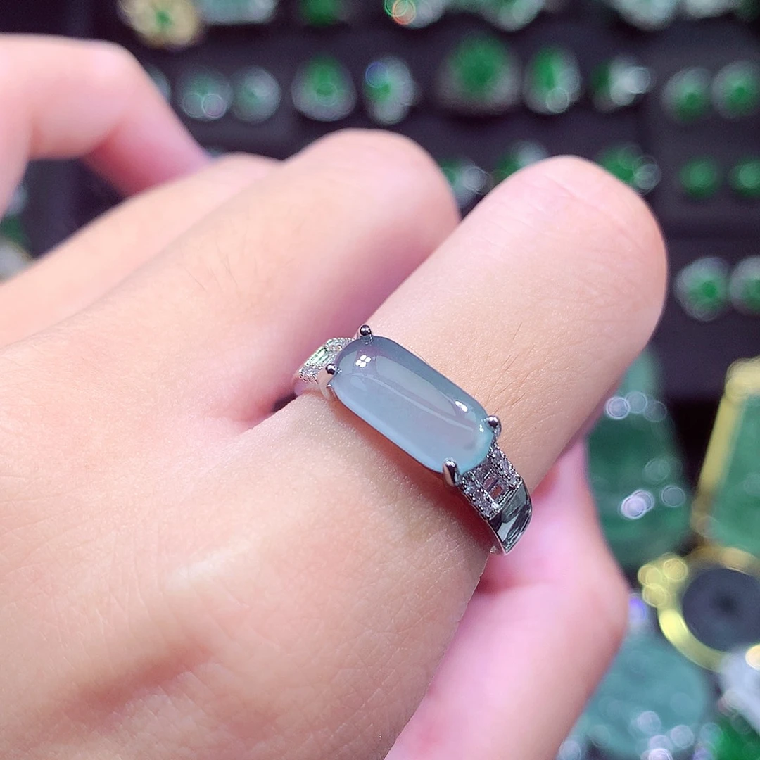 翡翠未镶嵌颈饰院*天然