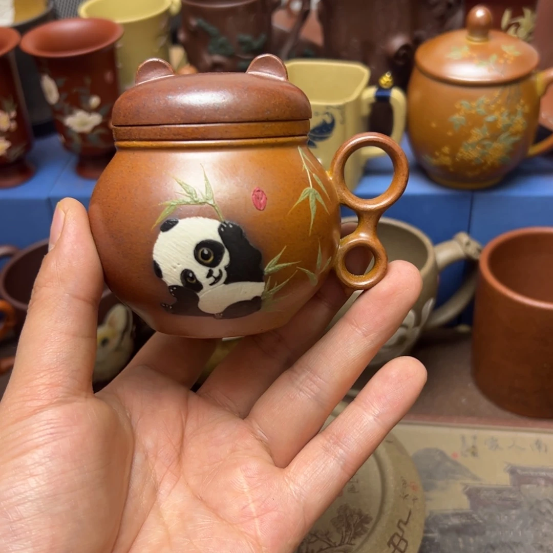 紫砂茶杯紫砂主人杯150cc