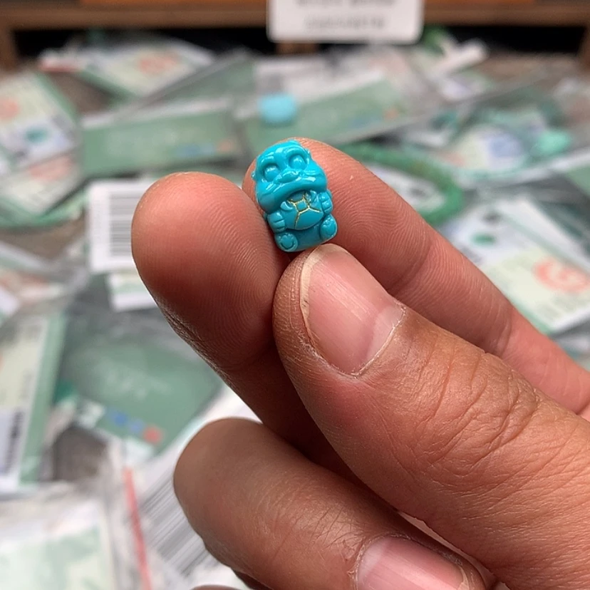 【闪购商品】未镶嵌绿松石颈饰11
