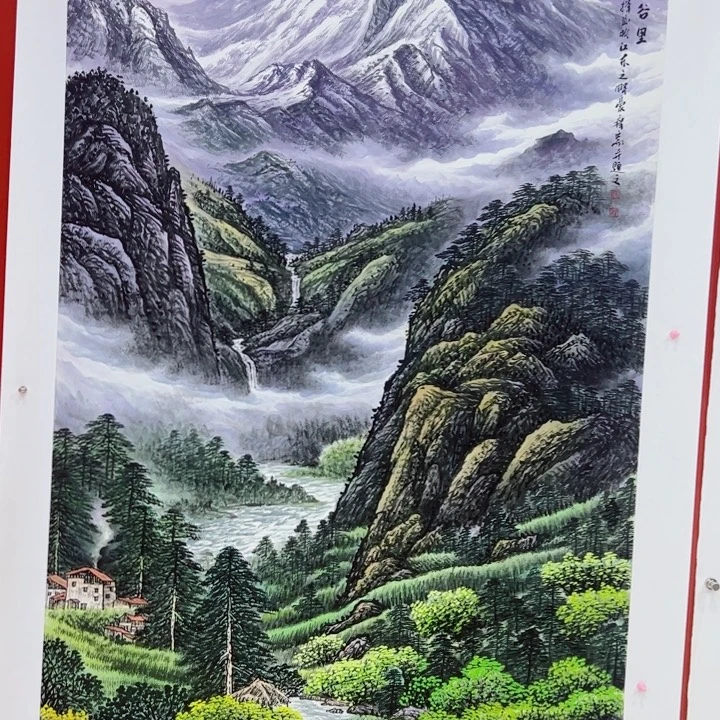 手绘作品全场放漏的
