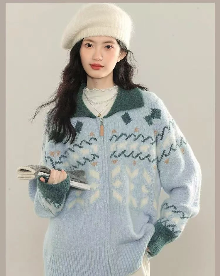 2025新款韩系费尔岛系列毛衣【201-400】