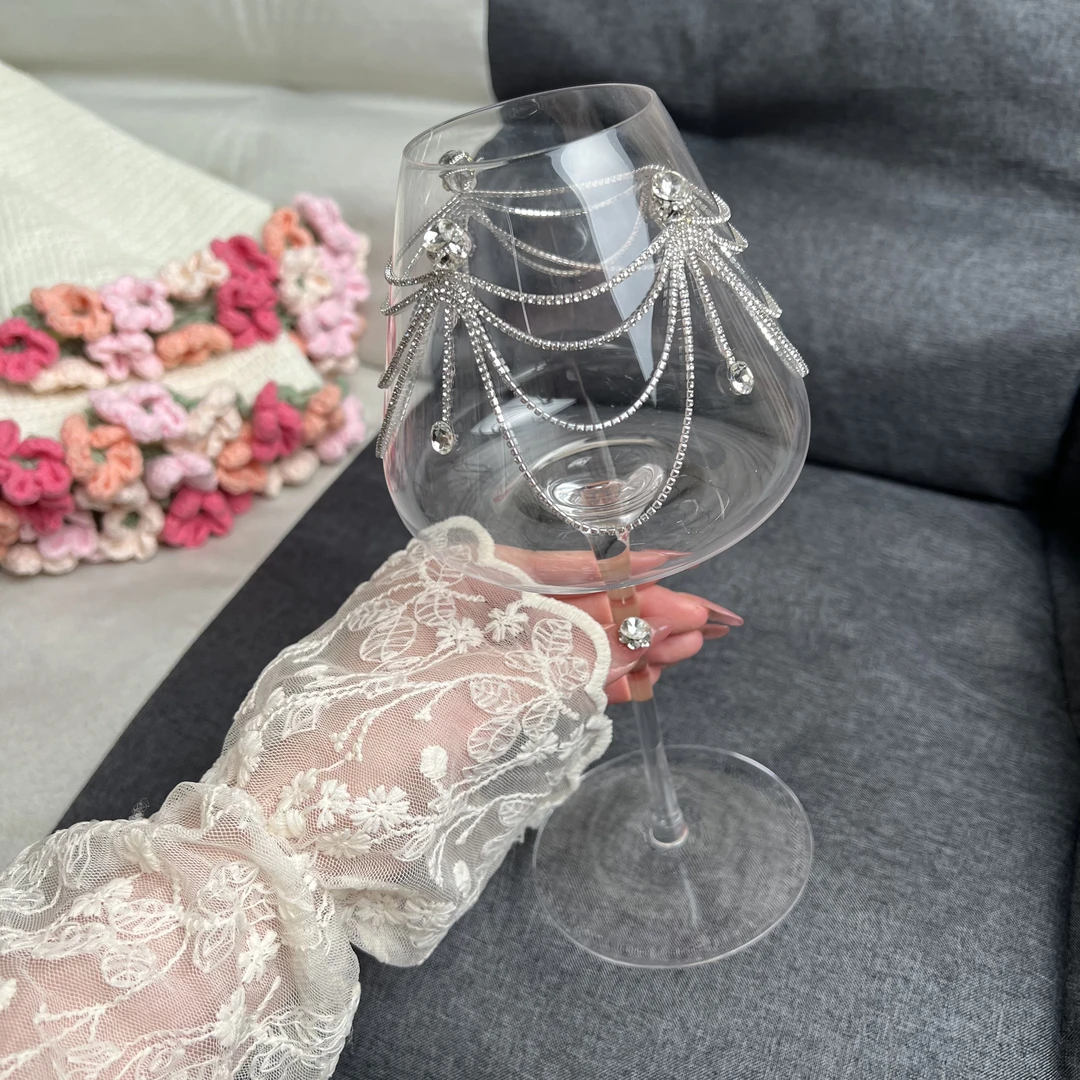 手工DIY创制自制敬酒杯材料包制造氛围高脚杯送男生女生礼物