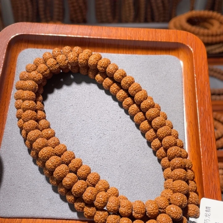 手串金刚菩提样本四瓣毒龙长串尺寸8.5