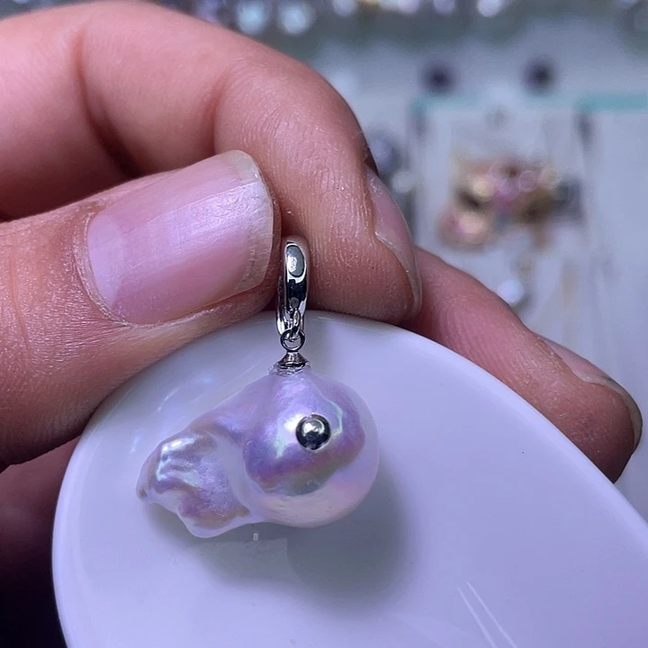 颈饰未镶嵌淡水珍珠09