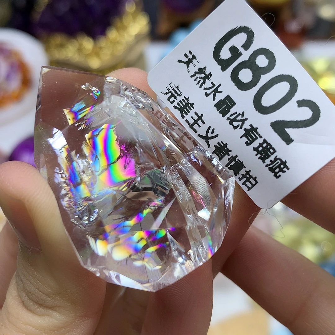 未镶嵌珠宝半成品水晶吊坠