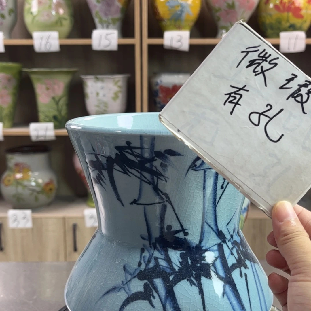 1zp景德镇陶瓷花盆