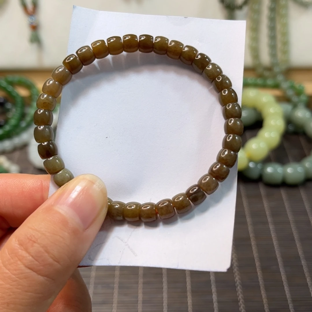 和田玉手链未镶嵌