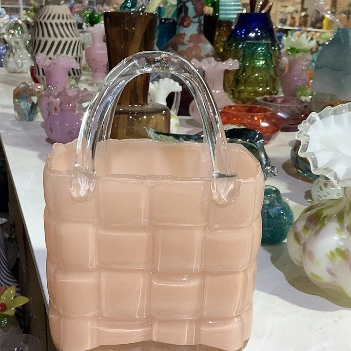 琉璃琉璃花瓶高28口18