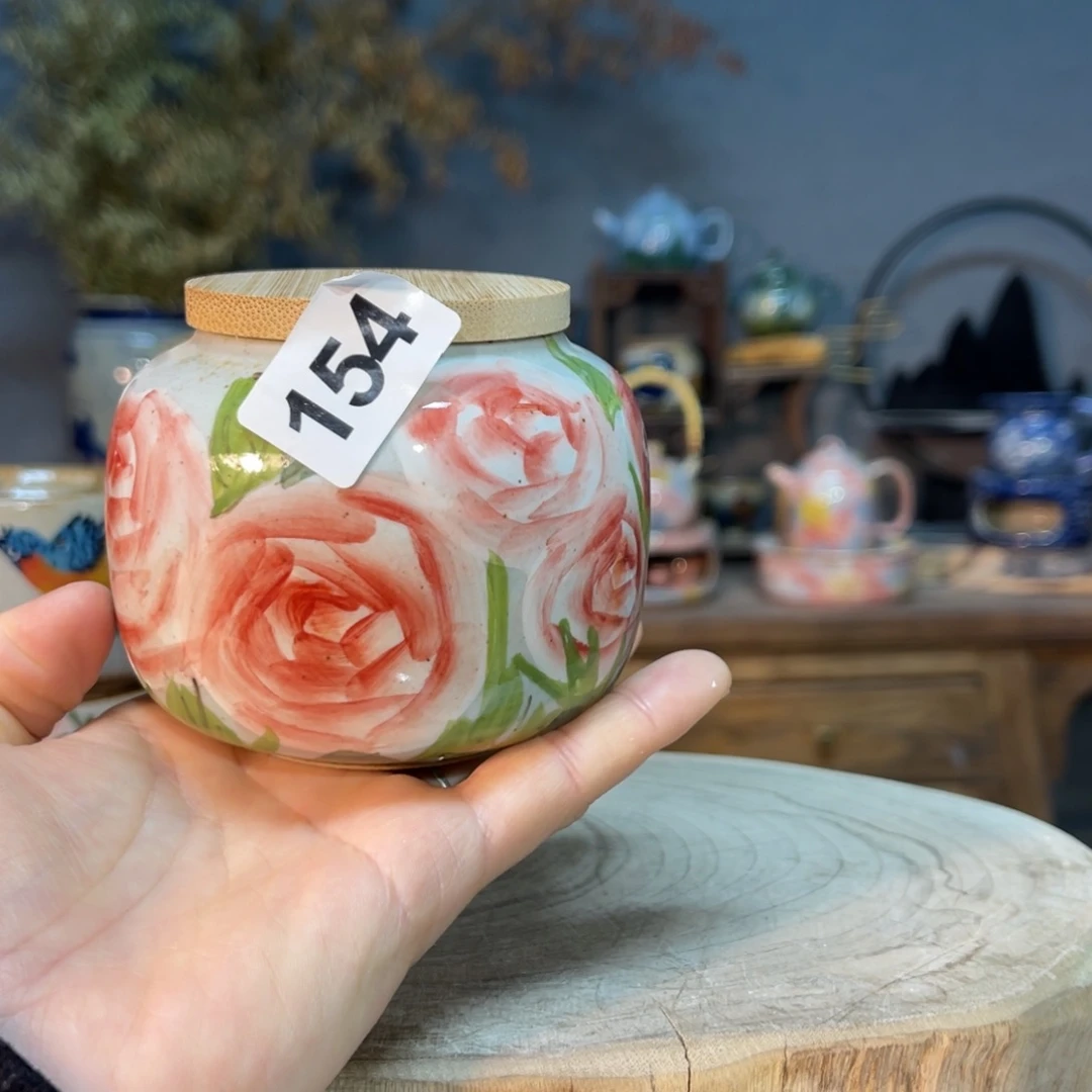 杯素浅陶瓷手工手绘
