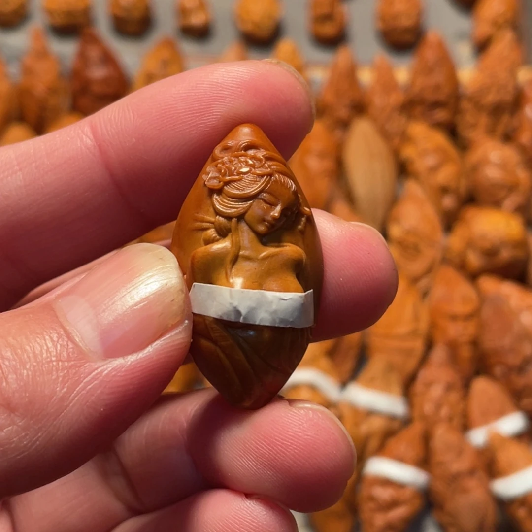 手串/手链橄榄核西施美女