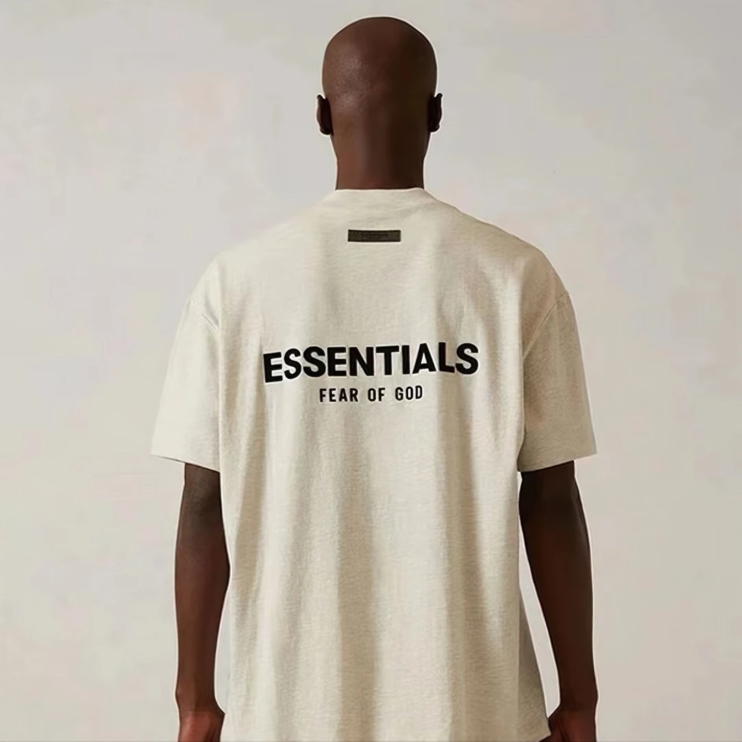 【单款】第八季短袖T前后植绒贴布logo情侣经典款百搭短袖