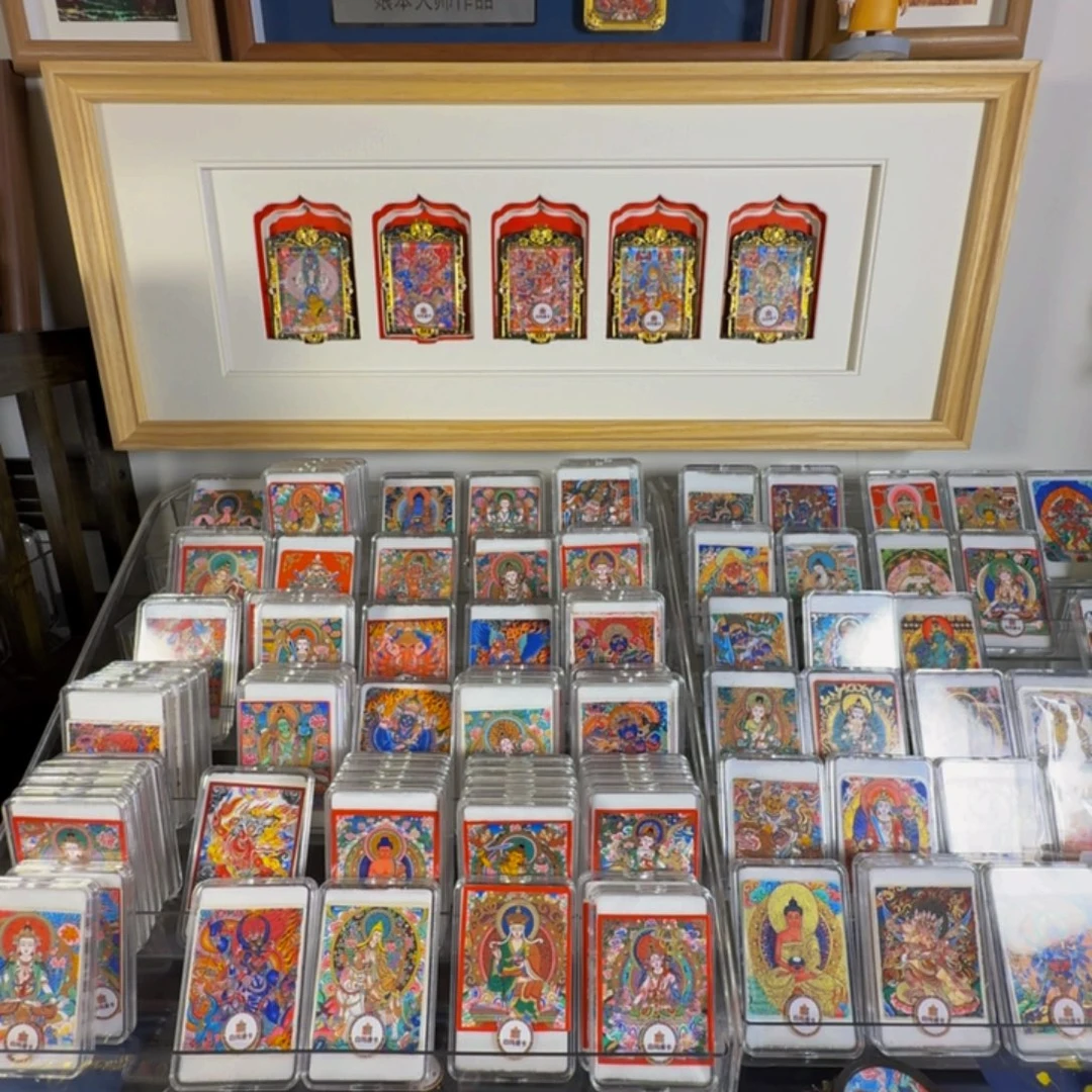 爱***肉吊坠扎扎基拉姆手绘唐卡