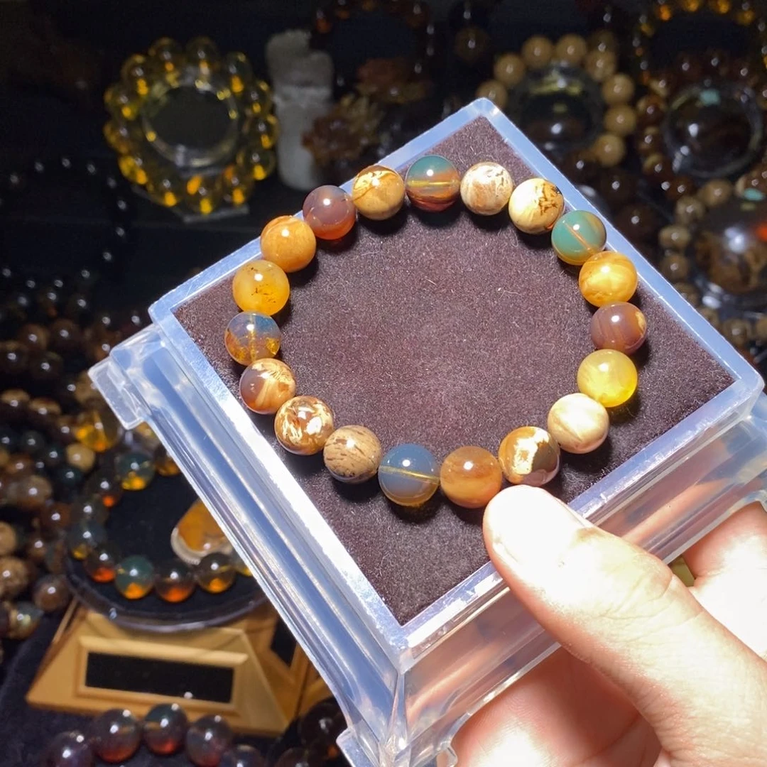 琥珀未镶嵌珠宝奇石