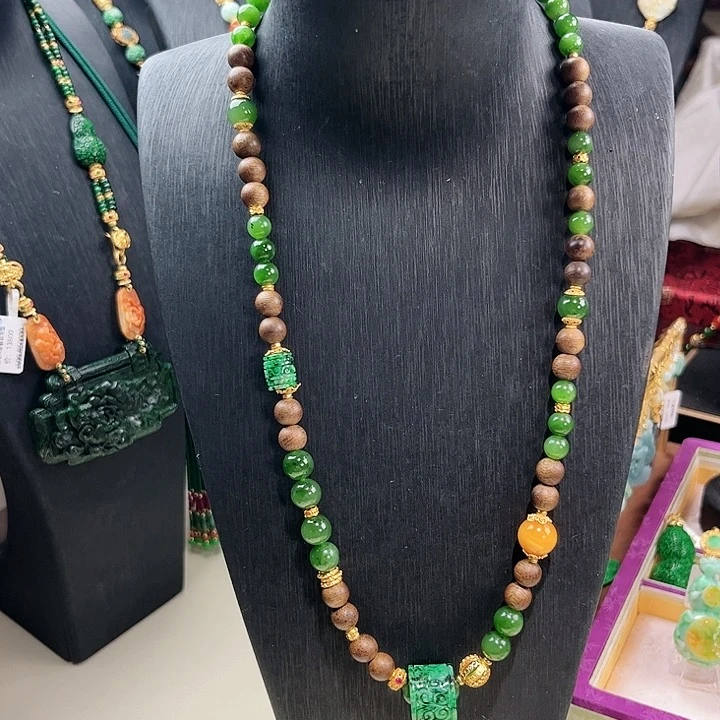 【闪购商品】和田玉（糖玉）项链未镶嵌福利