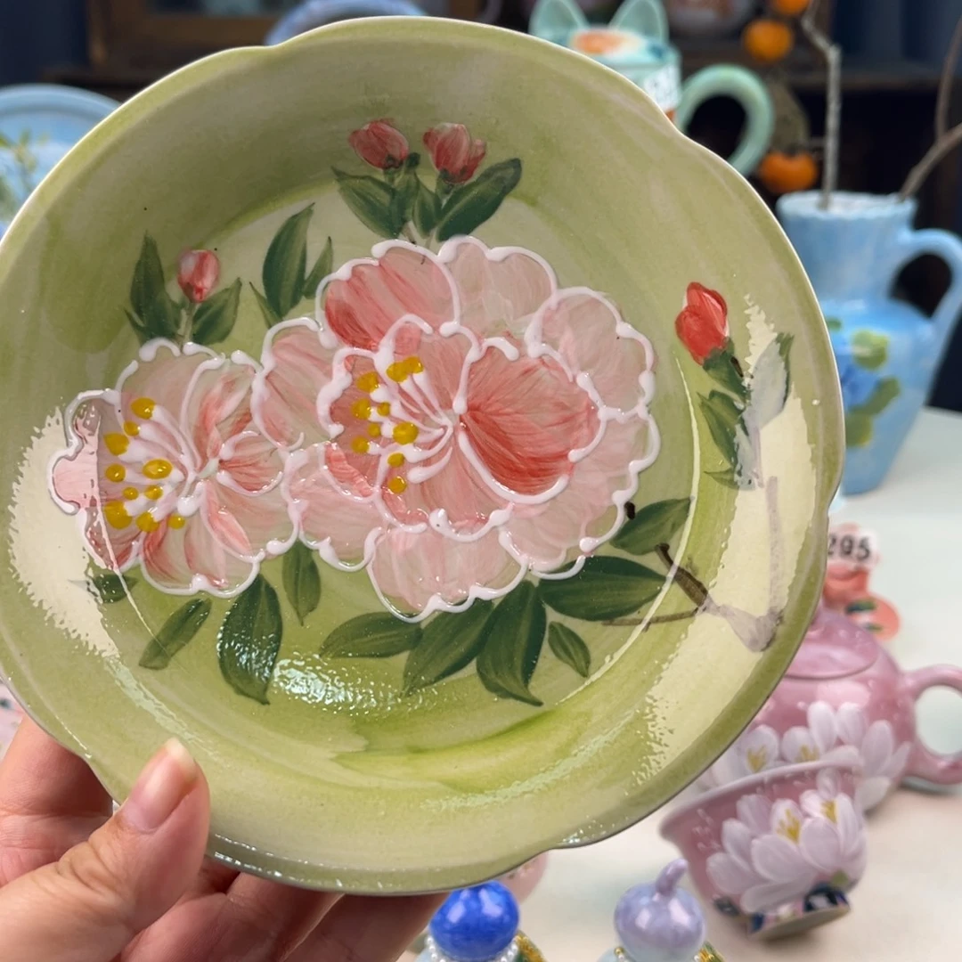 景德镇手工手绘陶瓷茶具