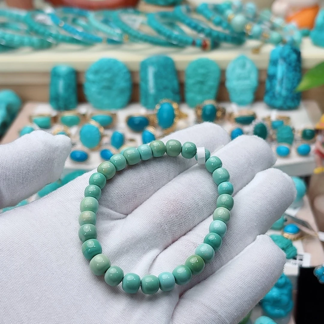 绿松石未镶嵌手链