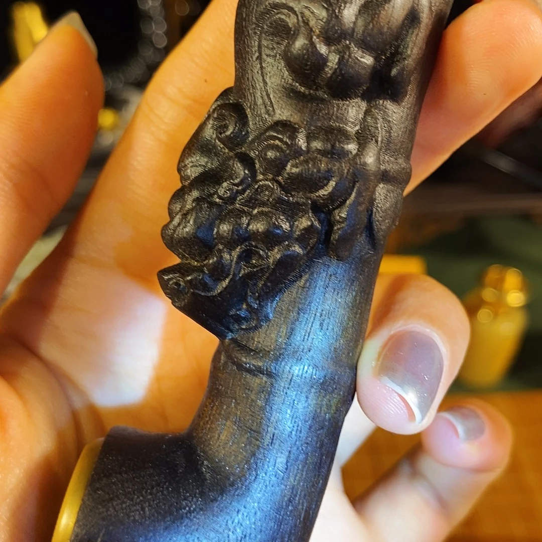 高端定制金丝楠烟嘴