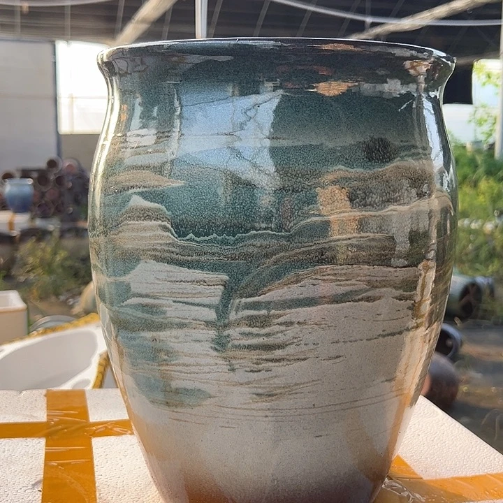紫砂花盆高度32口径24