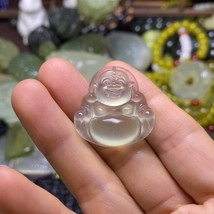 岫玉未镶嵌岫玉颈饰