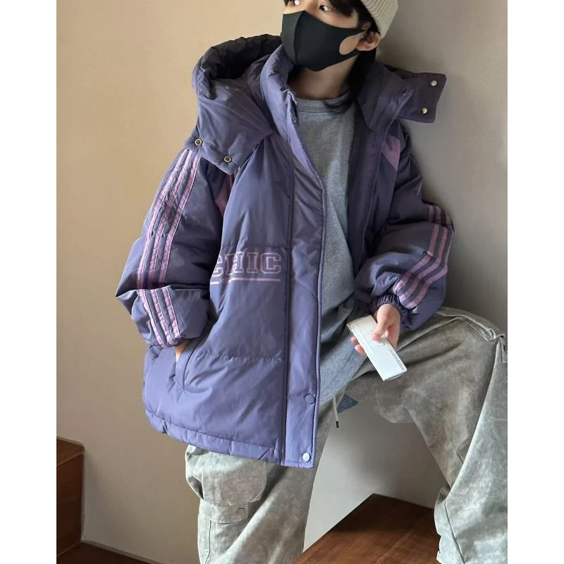 412254《墨兰》小涵家玲姐优选韩版儿童休闲百搭时尚连帽洋气羽绒服
