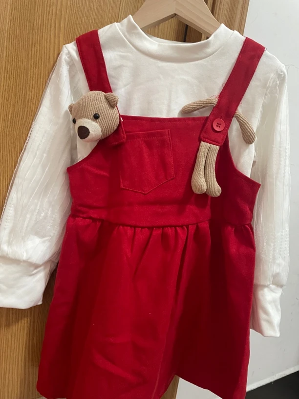 #童装连衣裙#套装连衣裙纯棉面料超柔软舒适休闲风