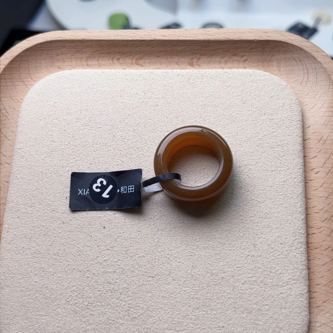 和田玉戒指未镶嵌