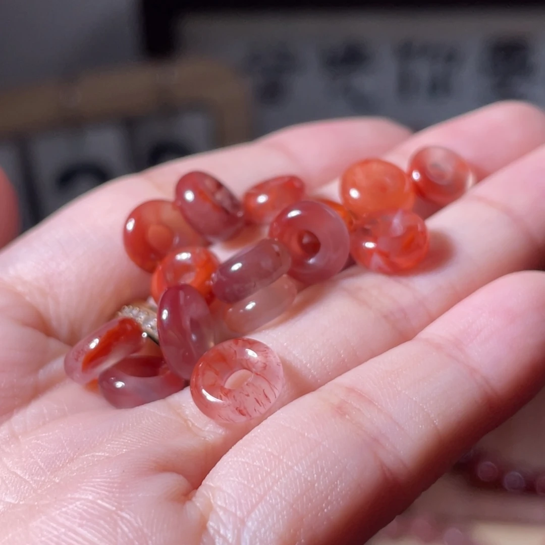 南红玛瑙未镶嵌挂件11030