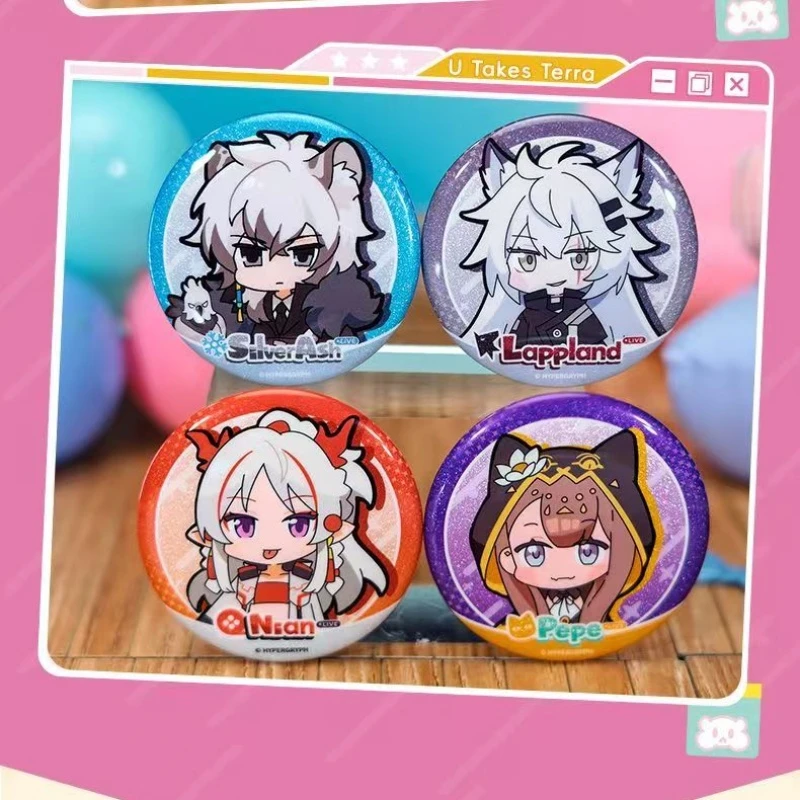 森罗万象明日方舟U探泰拉双闪吧唧潮玩周边礼物U-official银灰