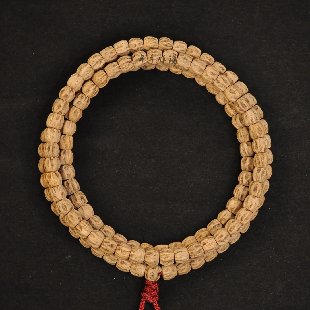 热振柏香籽BA012-020多棱顺纹百香籽手串6mm百香籽长串微脏油皮