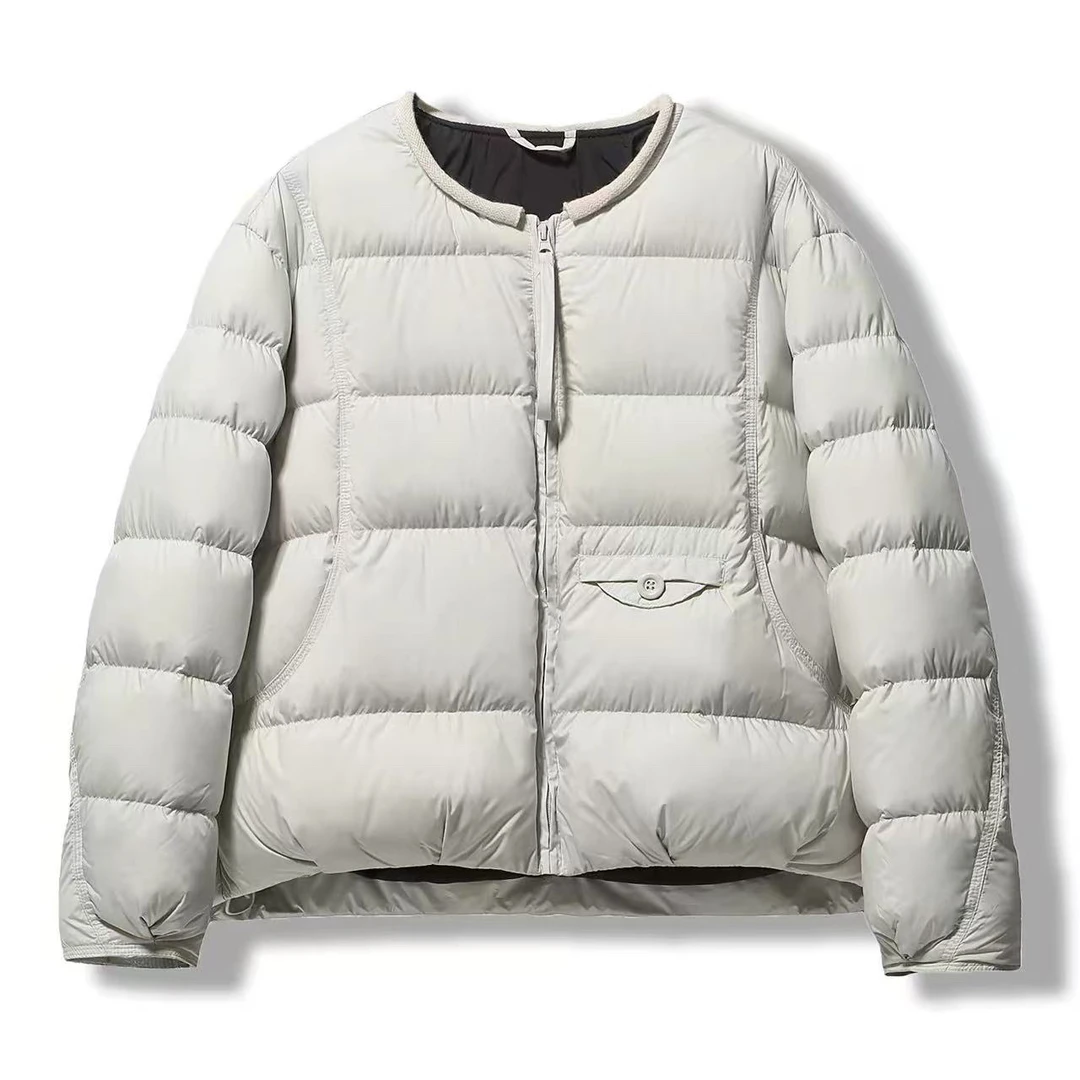 桃子自制 8813 韩版排骨羽绒服