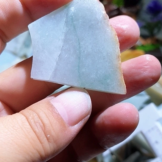 散珠翡翠边角料235