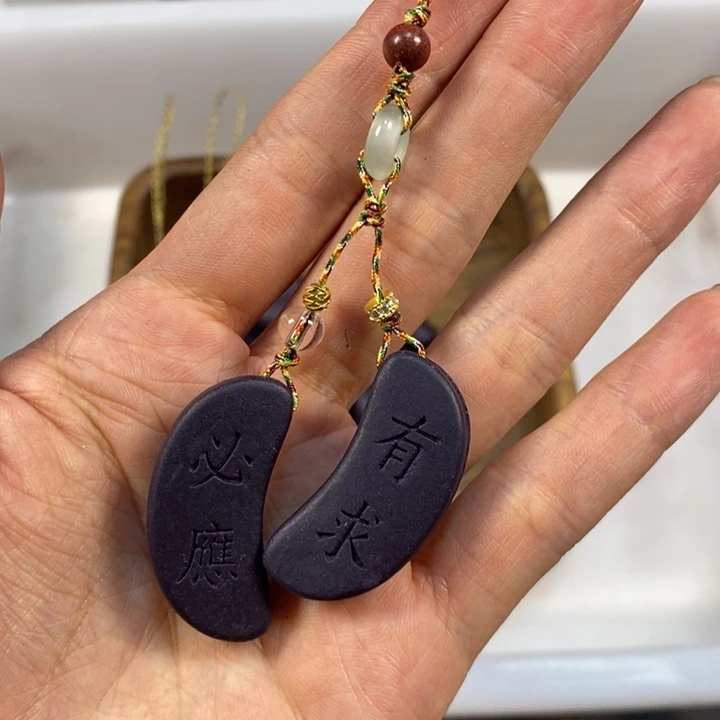 泥塑九紫金丹圣杯一对（有求必应）