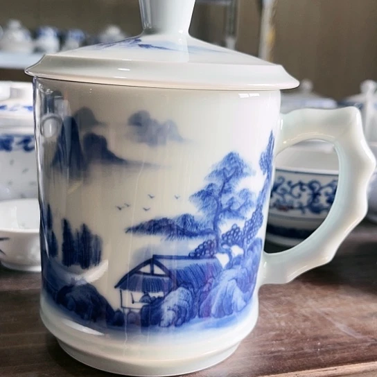 盘手工杯一个陶瓷陶瓷