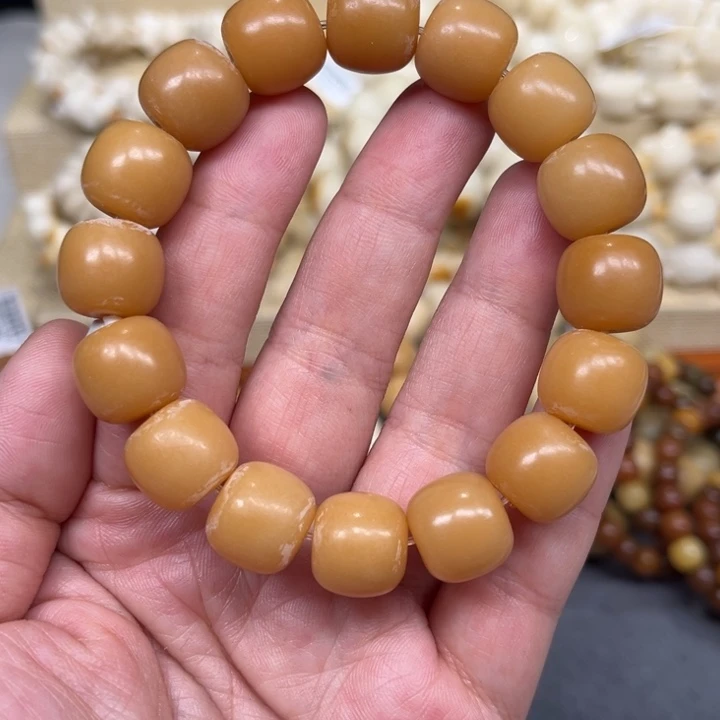 菩提根/象牙果手串风化桶珠特价福利2-21-133