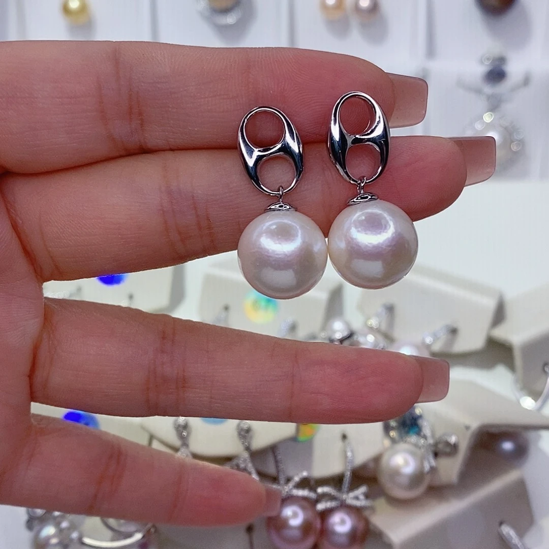 淡水珍珠耳饰未镶嵌13➕