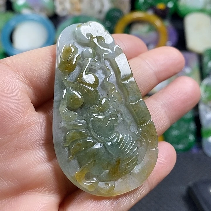 紫金钵盂菩提吊坠