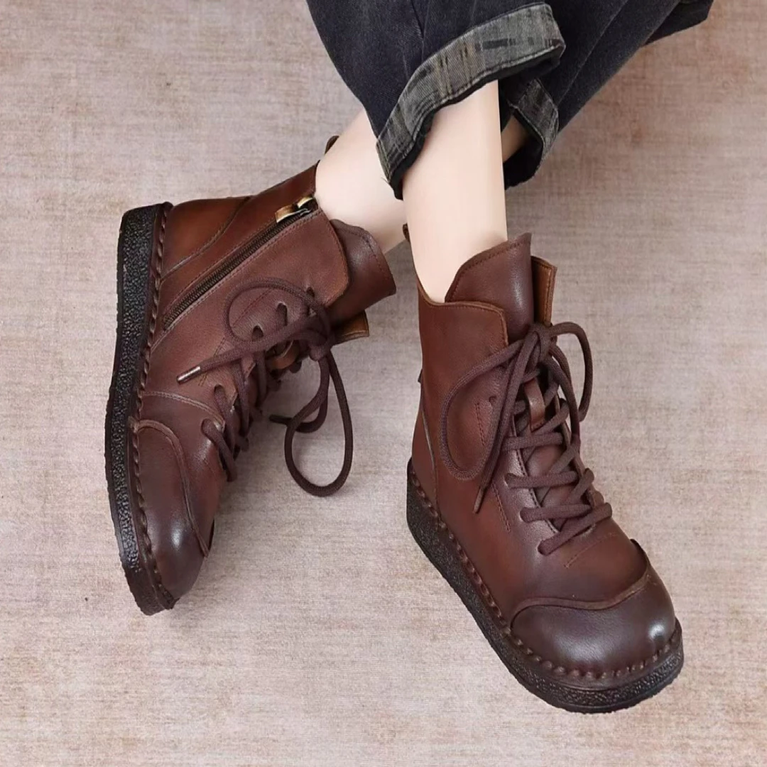 太好穿了 牛皮马丁靴