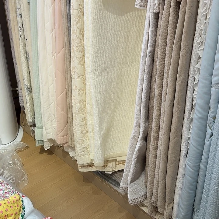 萤***虫蛋白纤维韩国天丝床盖三件套奶白