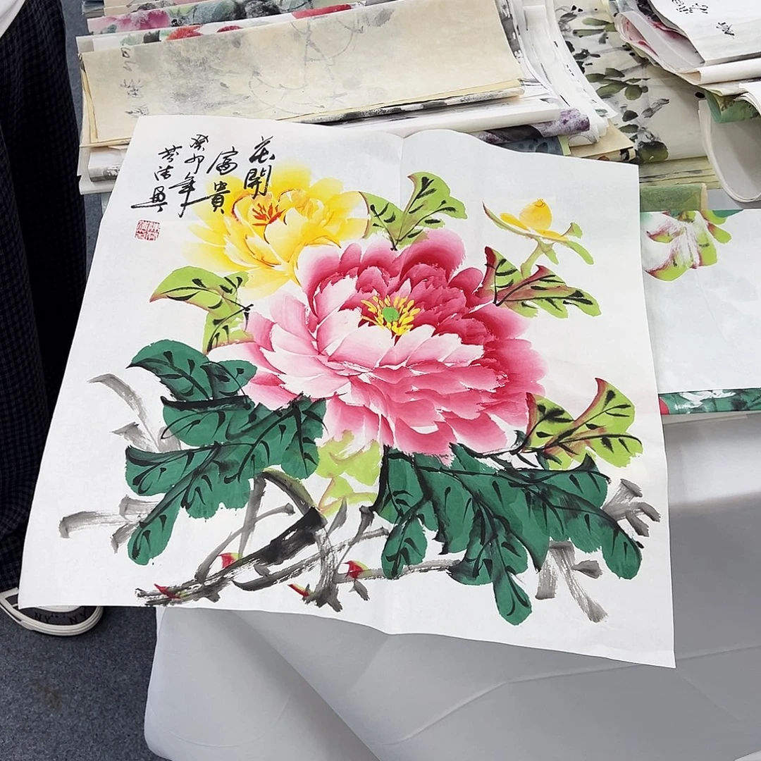 国画纯手绘作品欣赏