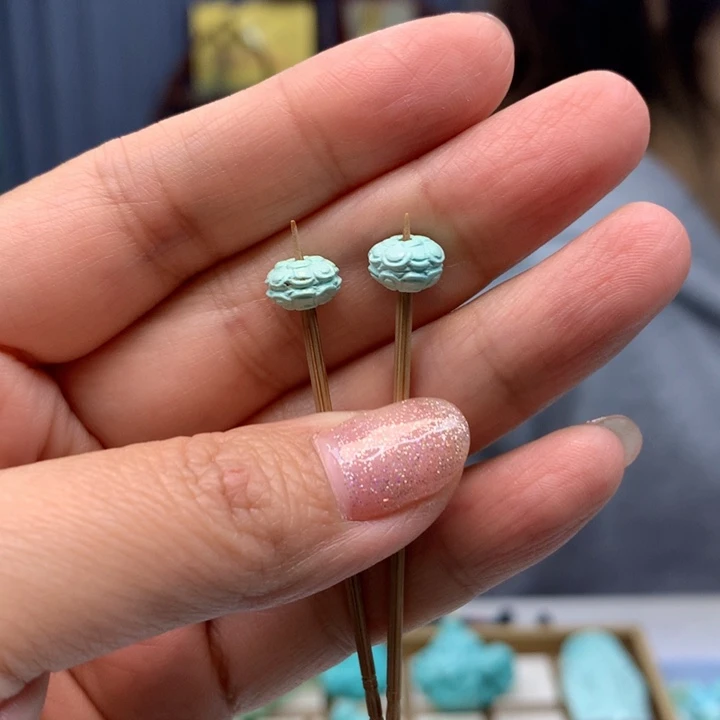 绿松石未镶嵌配饰