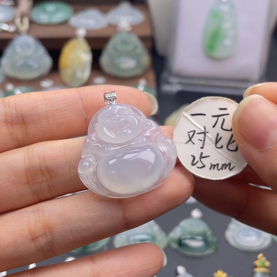 颈饰未镶嵌翡翠佛公