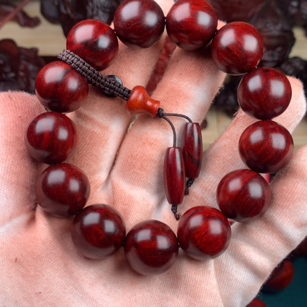 木1.8顶泥鸡血红火焰纹小满星