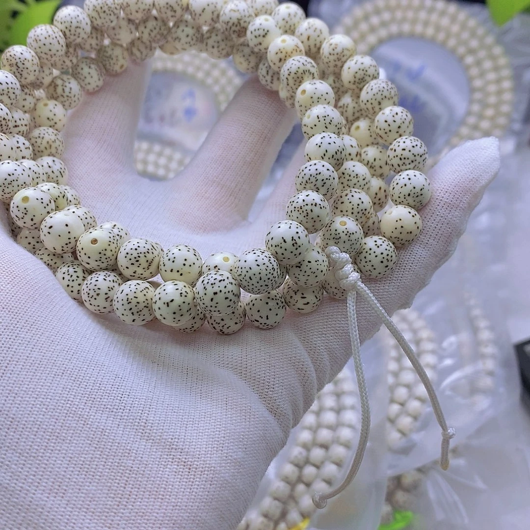 老***马星月菩提手串原白