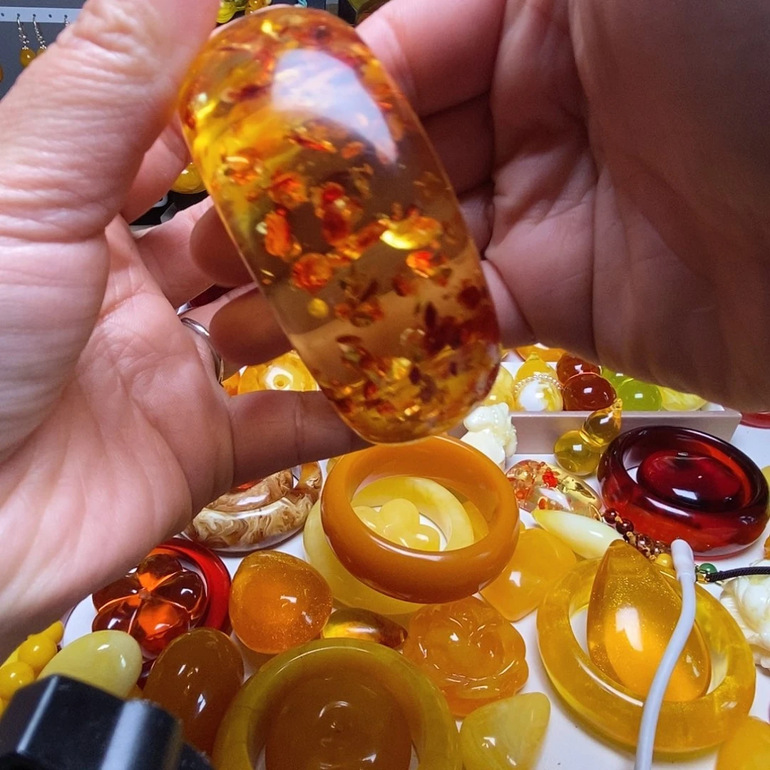 玻璃颈饰手串手链吊坠项链