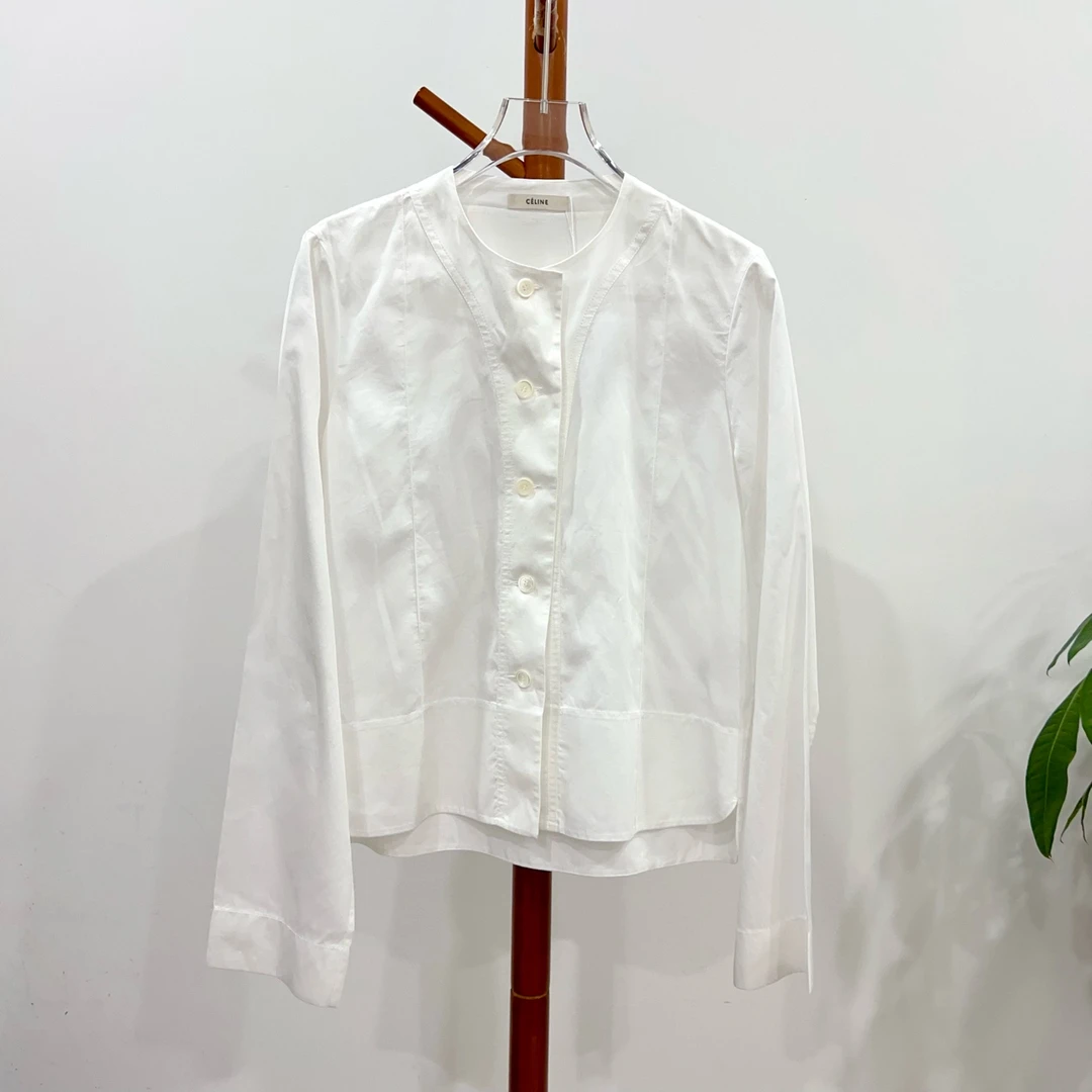 99新 Celine/思琳 安洁利严选 衬衫 尺码36成色看直播GSS24361