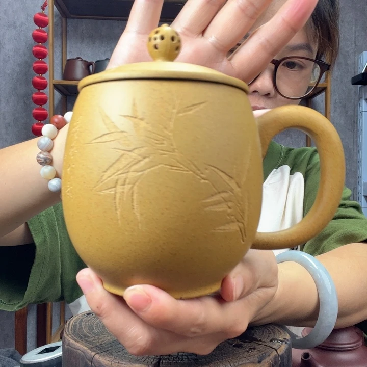 茶杯紫砂原矿紫砂杯