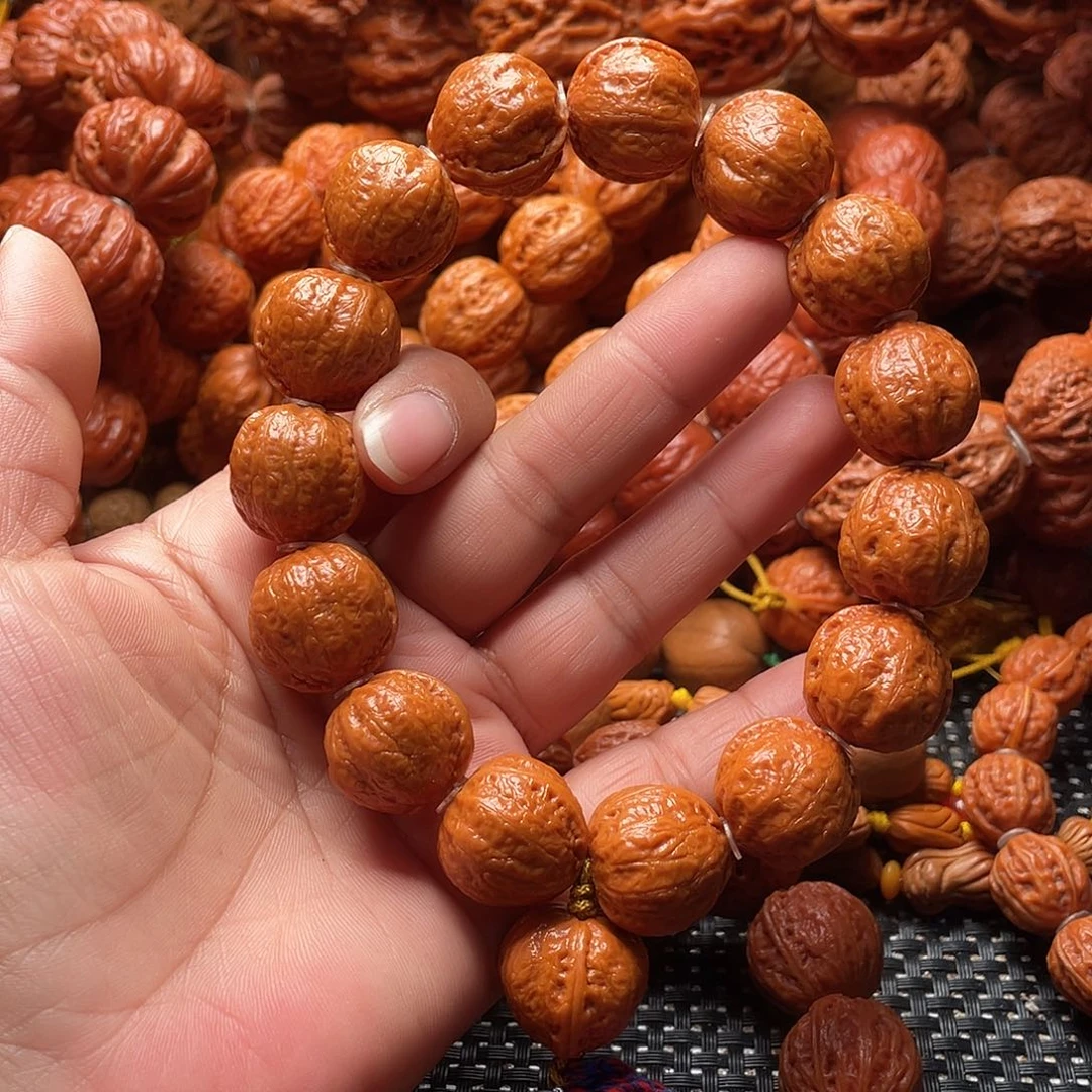 不***杜手串文玩核桃桃心