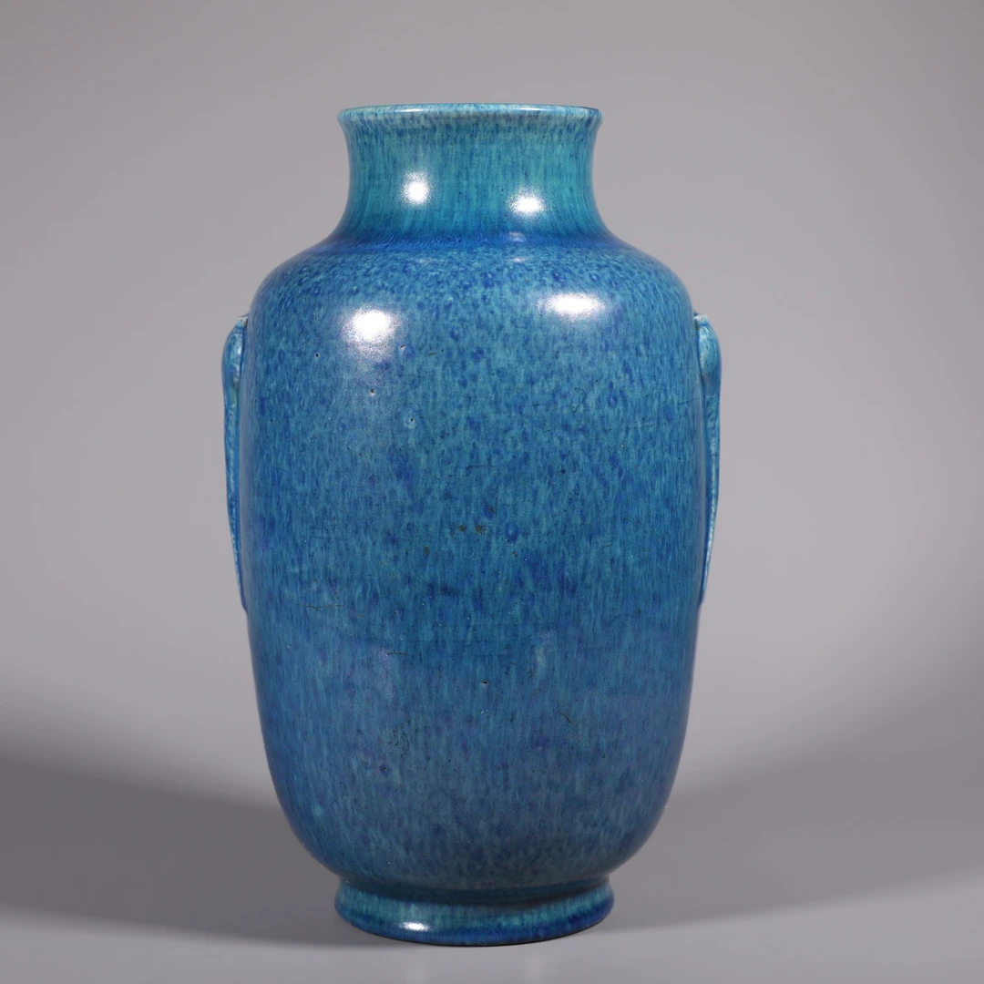 LOT122709 清道光 炉钧釉灯笼瓶 古董拍卖